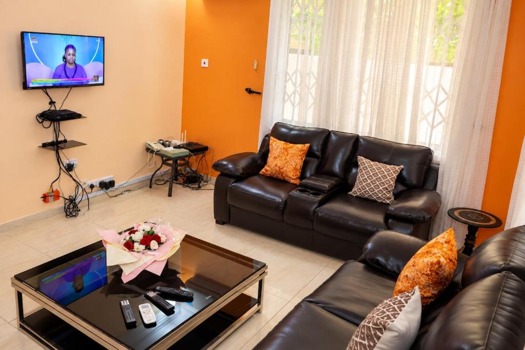 Teshie Hotel | Central Sun-Kissed 1BR 1BT Wi-Fi TV Alpha Haven