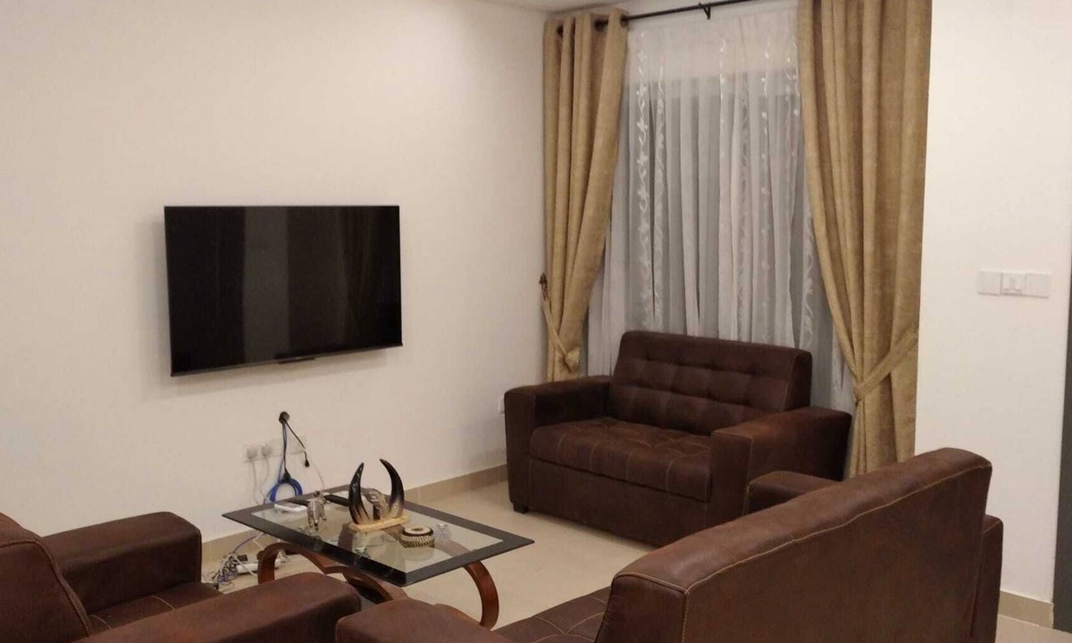 Nungua House | Modern 2 Bedroom Duplex - Gated Estate , 24/7 Security, Gym, Pool, Tennis Court