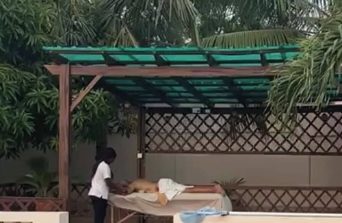 Prampram House | Afrikan Spirit – Mango Room: A Tranquil Tropical Escape by the Sea