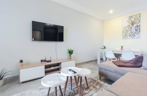 East Legon Apartment | Comfortable and spacious 2-bedroom apartment with queen-size beds, Wi-Fi, and Netflix in East Legon