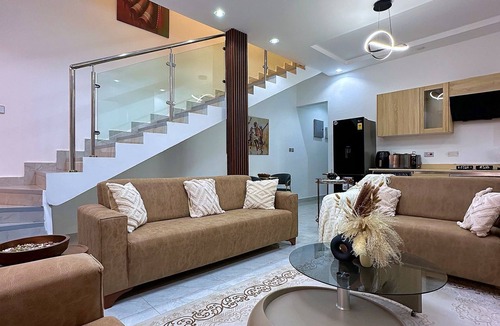 Nungua House | East Legon Hills Deluxe 3-bedroom townhome in adorable with back up electricity