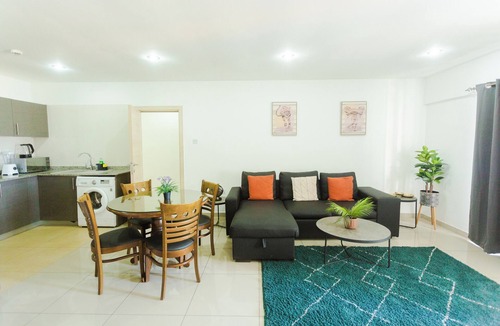 East Legon Apartment | Luxurious 2-Bedroom Apartment with Rooftop Pool at Gallery