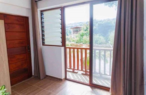 Aburi Apartment | The Treehouse Studio apartments with a large rooftop terrace.