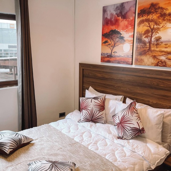 Modern hotel room at Osu