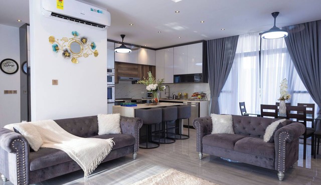 A modern and luxurious 3-bedroom en-suite house located in Tse Addo, Accra.