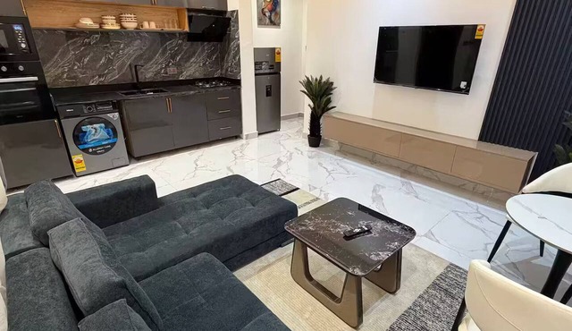 Modern 1 bedroom apartment with stunning ambience in Adenta Municipality
