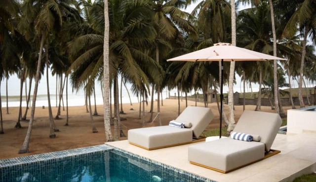 Villa Yves: Private Oceanfront Villa in Elmina/Komenda in Komenda
