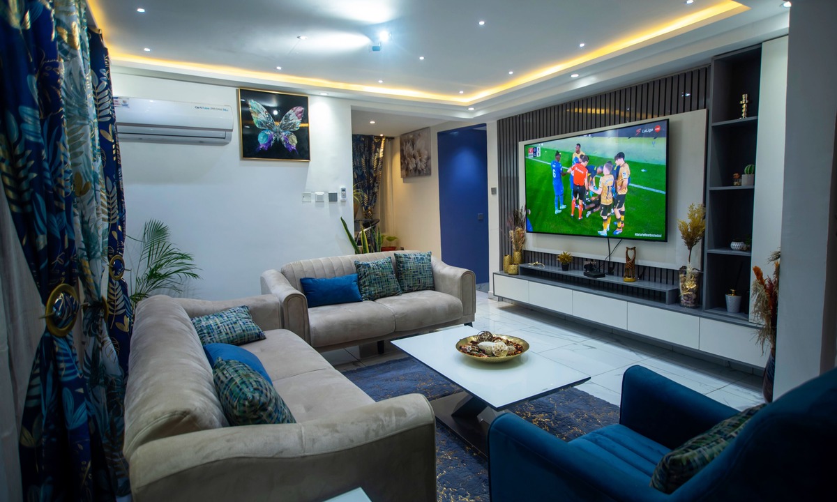 Kumasi Apartment | Fully Furnished Two Bedrooms, Modern Kitchen, Wifi