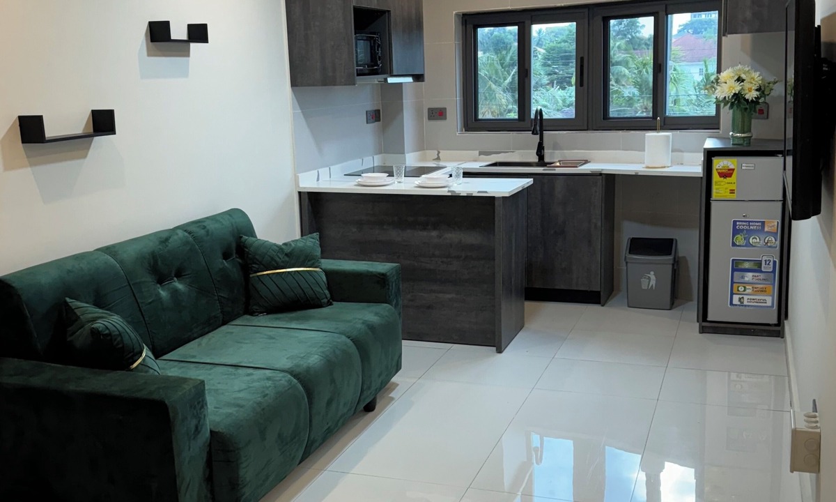North Legon Apartment | Modern 1-bedroom apartment in Accra, walking distance to shopping and dining