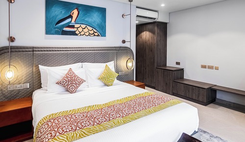 Deluxe Double Room, Balcony, Garden View