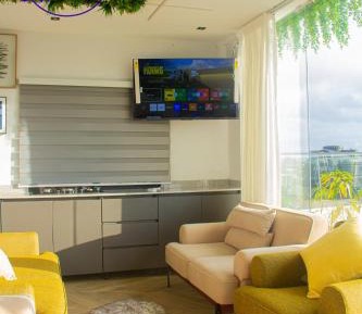 One-Bedroom Apartment with Sea View and Terrace