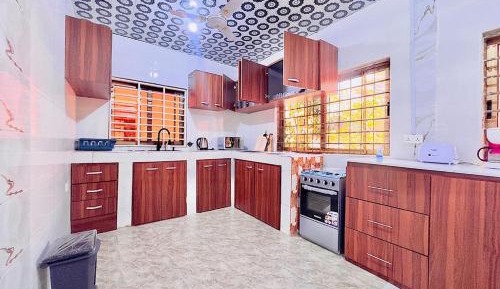 Deluxe Two-Bedroom Apartment with Garden View