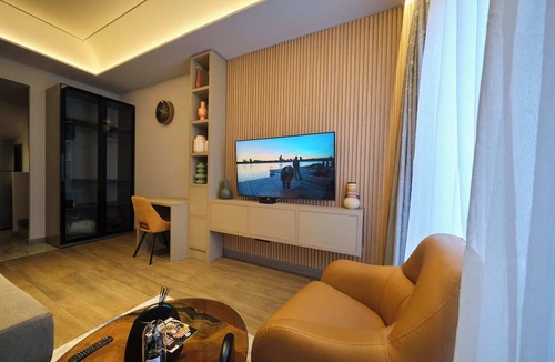 Cantonments Apartment | The Diamond In City Duplex One Bedroom With Pool View By ZENORA Living