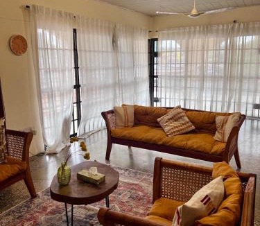 Labadi House | Boho terracotta Beach style Haven in Central Accra