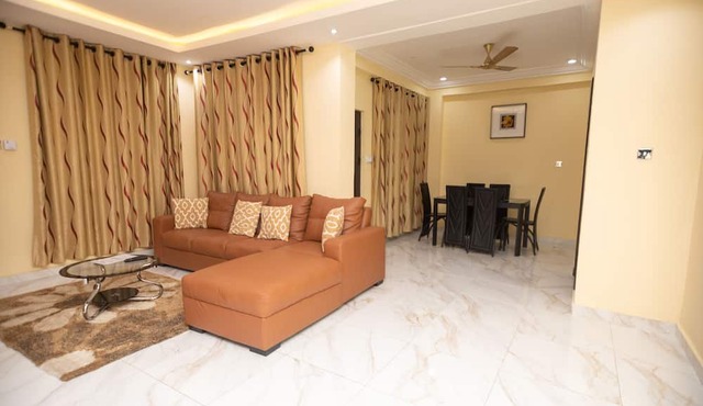 Spacious & Outstanding 3-bed Furnished Apartment in Accra